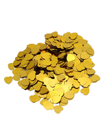 Gold Heart Confetti 14gm  