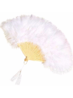 Feathered Fan - White