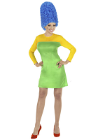 Mrs Cartoon (Dress, Wig)