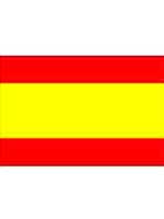 Spain Flag 5ft x 3ft - Without Crest