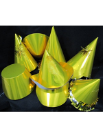 Gold Foilboard Hats - 20