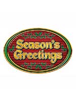 Season's Greetings Sign 12" x 18"