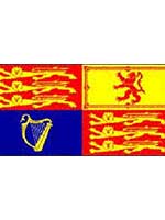 UK Royal Standard Flag 3ft x 2ft