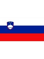 Slovenia/Slovenian Flag 5ft x 3ft (100% Polyester) With Eyelets 
