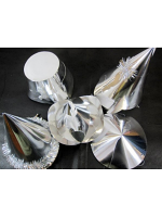 Silver Foilboard Hats - 20