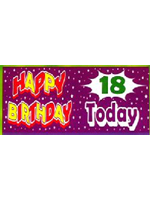  18th Birthday Banner giant