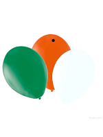 Balloons Standard 12" Orange/Green/White