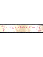 21st Birthday Sash