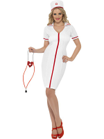 Zip Up Nurse Costume