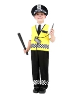Police Boy Costume, Size's Available - S.M.L