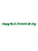 Foil Happy St. Patrick's Day Streamer 