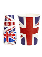 Union Jack Paper Cups