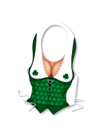 Plastic Irish Miss Vest