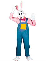 Country Rabbit Costume (Jumpsuit Hands Feet Mask)
