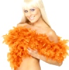 Orange Feather Boa