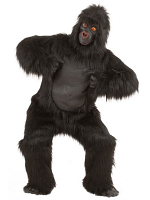 Plush Gorilla Costume (Costume W/Chestpiece Hands Feet Mask)