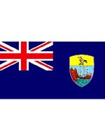 St. Helena/St. Helenian Flag 5ft x 3ft (100% Polyester) With Eyelets 