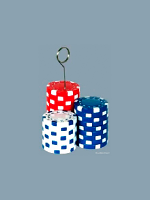 Balloon Weight/Photo Holder Poker Chips  *** 6 only in stock ***