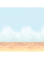 Desert Sky & Sand Scene Setter Backdrop