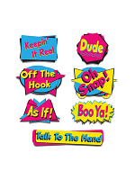 90's Phrase Cutouts 8½"-19½"