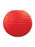 Paper Lanterns (Pack Of 3) - Red