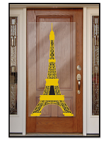 Eiffel Tower Door Cover