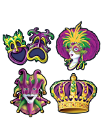 Mardi Gras Cutouts