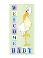 Welcome Baby Door Cover