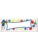 Balloons Sign Banner