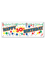 Happy  30th  Birthday Sign Banner