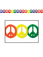 Peace Sign Garland