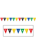 Summer Sports Pennant Banner