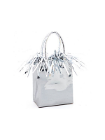 Balloon Weight Mini Handbag Silver