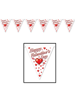 Happy Valentine's Day Pennant Banner 