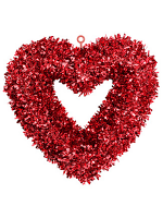 St. Valentine'S Day Tinsel Heart 