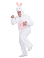 Plush Bunny (Hooded Jumpsuit With Mask)