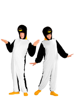 Plush Penguin (Hooded Jumpsuit With Mask)