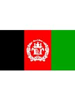 Afghanistan Flag 5ft x 3ft With Eyelets For Hanging