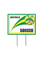 Australian Soccer Garden Sign