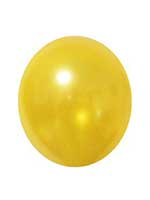  Balloons Metallic 12" Gold