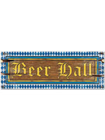 Beer Hall Sign 8" x 22"