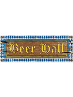 Beer Hall Sign 8" x 22"