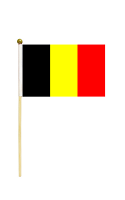 Belgium Hand Held Flag 