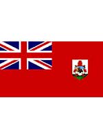 Bermudian Flag 5ft x 3ft  With Eyelets For Hanging