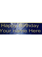 Birthday Name Sash