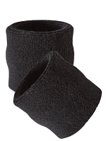 Black Wrist Sweatbands 