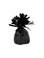  Balloon Weight Foil Wrapped Black
