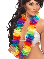 Bright Large Rainbow Lei