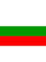 Bulgarian Flag 5ft x 3ft  With Eyelets For Hanging