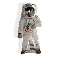 Buzz Aldrin (Spaceman) Cardboard Cutout 